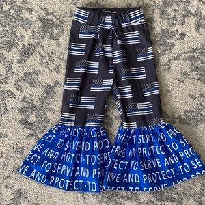 Girls 12-18M LEO Ruffle Pants